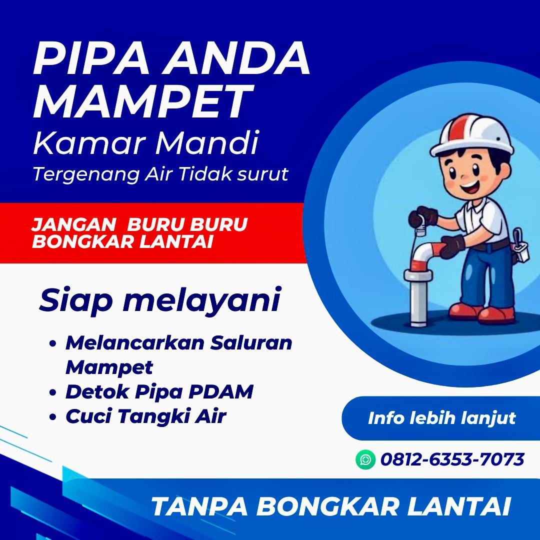 Jasa Pipa Mampet Jambi
